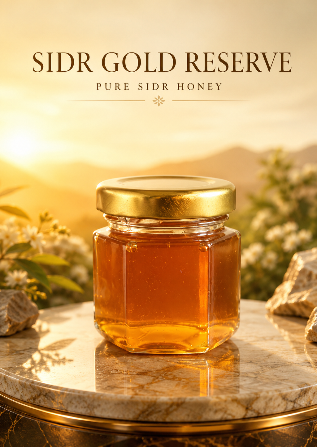 Sidr Gold Reserve Sample Jar