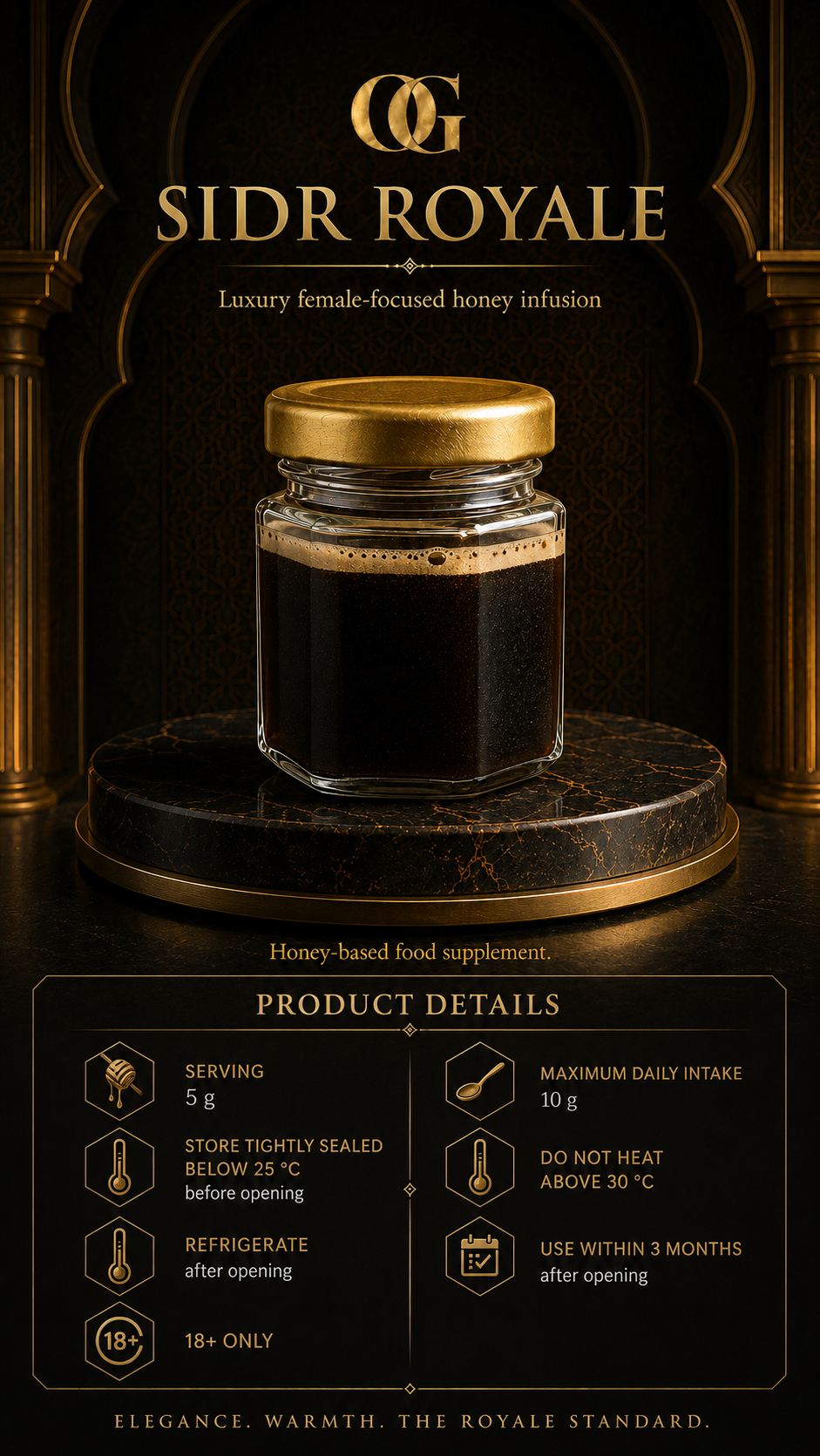 Sidr Royale Sample Jar