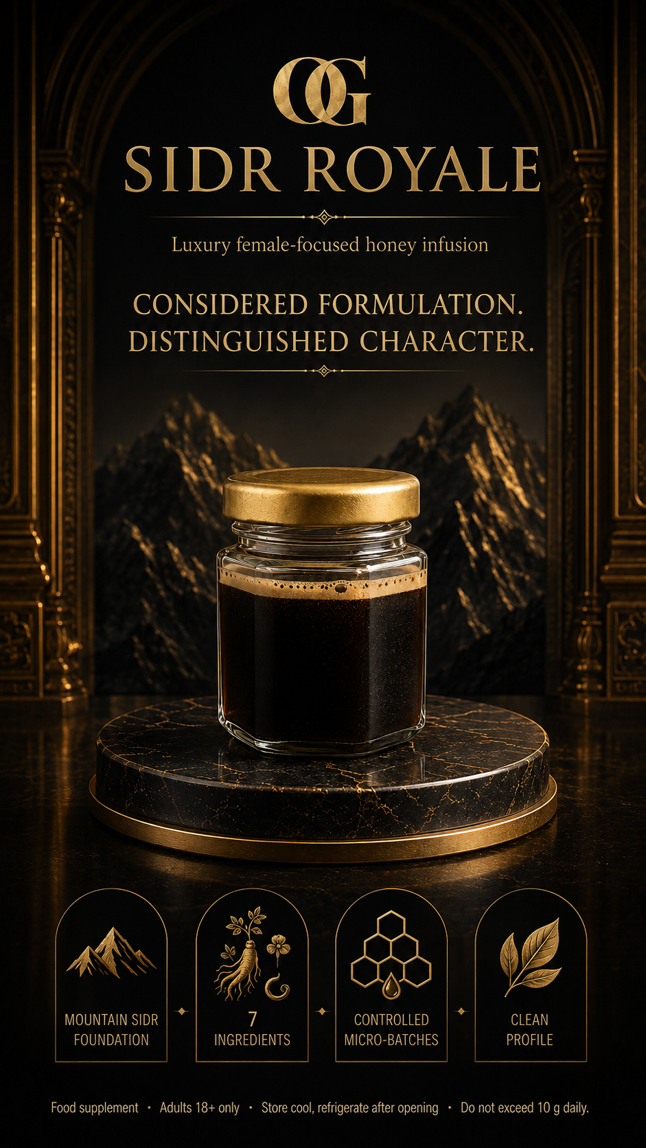 Sidr Royale Sample Jar