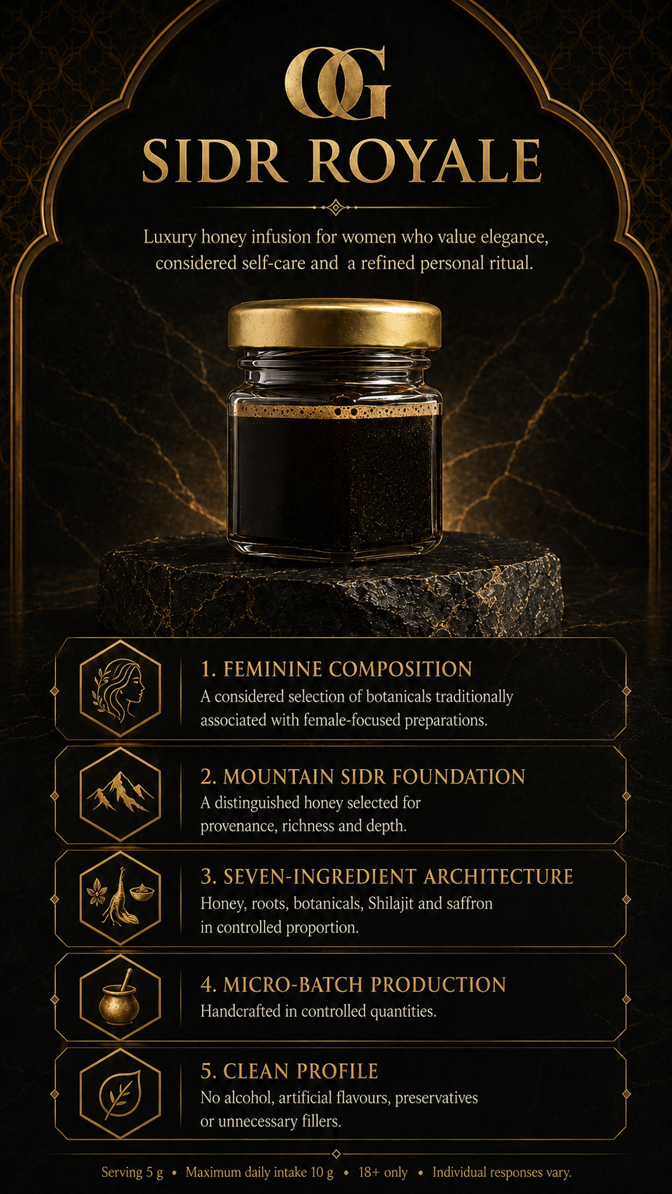 Sidr Royale Sample Jar