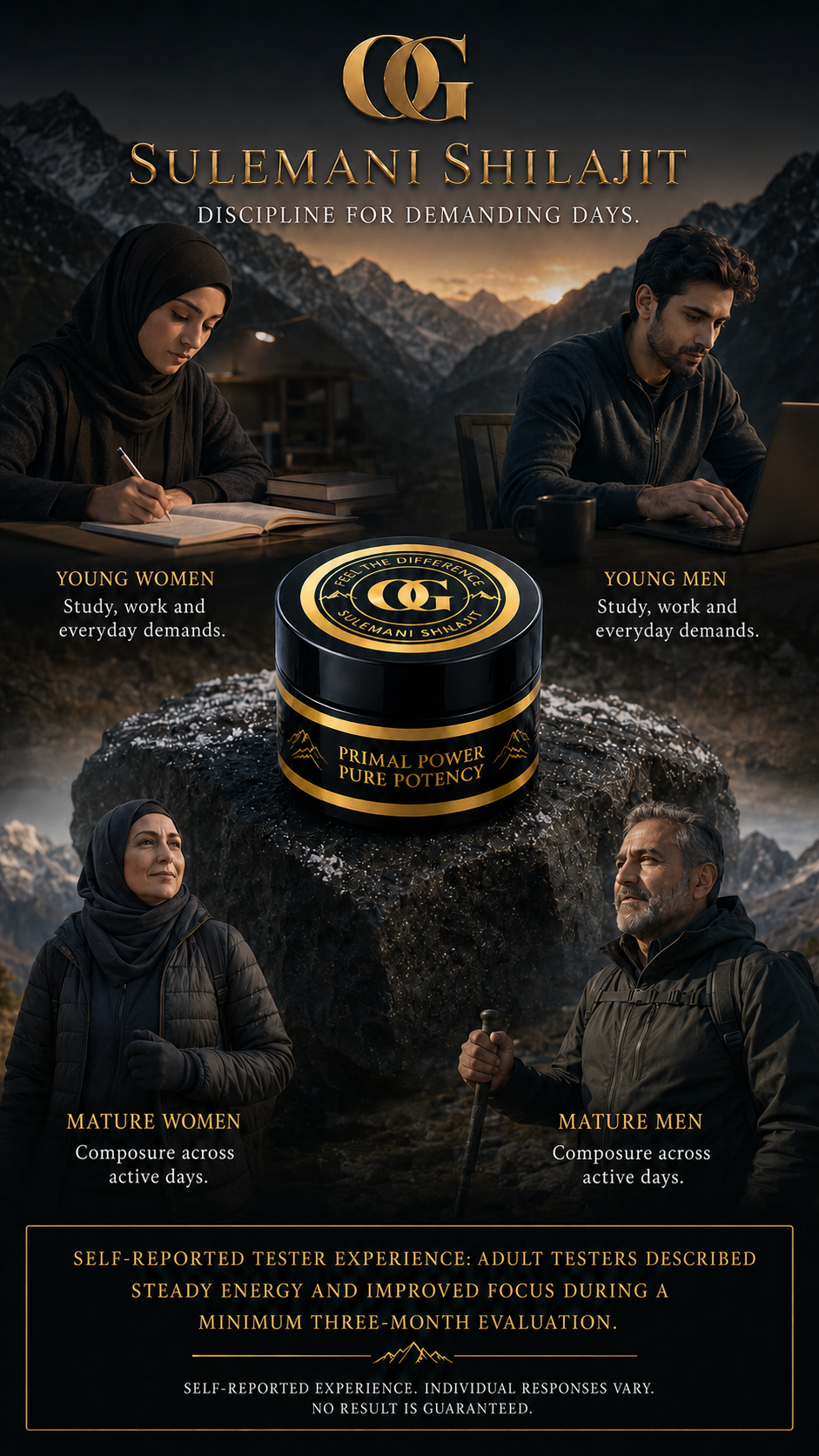 Shilajit Resin (Sulemani)